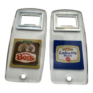Vintage Labatt’s‎ Super Bock & Labatt’s Blue Bottle Openers 3.5” Beer Promo Lot